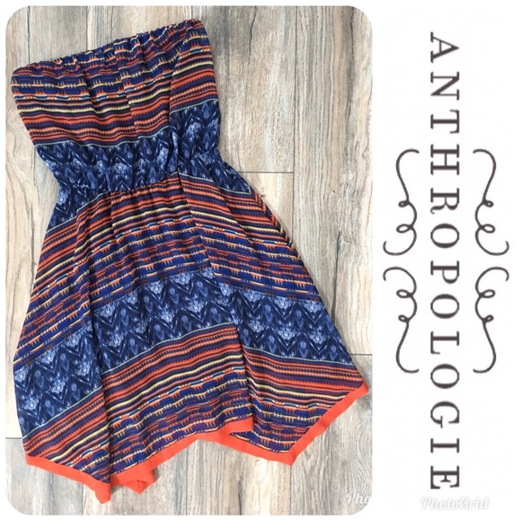 ANTHROPOLOGIE Maeve Strapless Dress Sz XS $160! - Picture 2 of 6